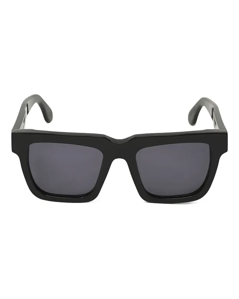 Golden Goose Sonnenbrille mit eckigem Gestell - Schwarz Schwarz