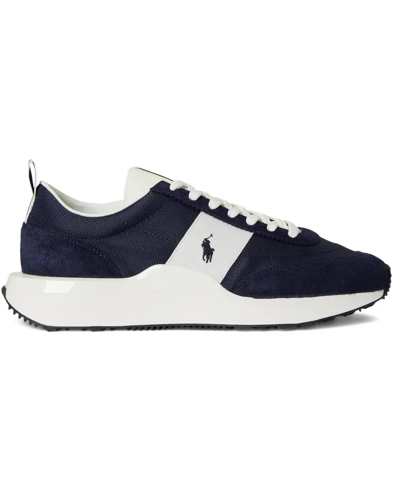 Ralph Lauren Train 89 Sneakers mit Rippenstreifen - Blau Blau