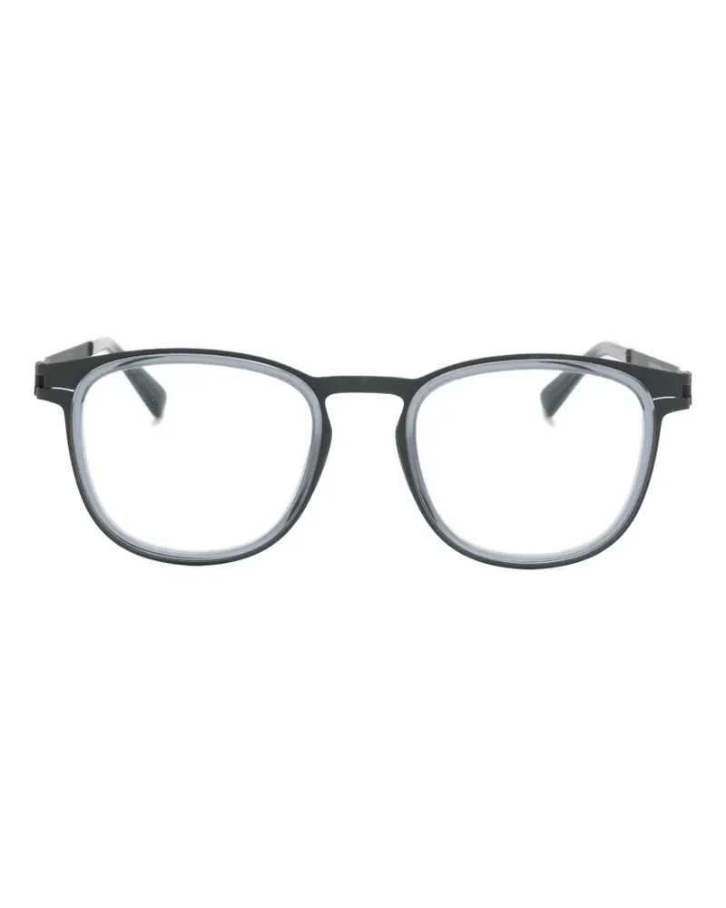 Mykita Cantara square-frame glasses - Schwarz Schwarz