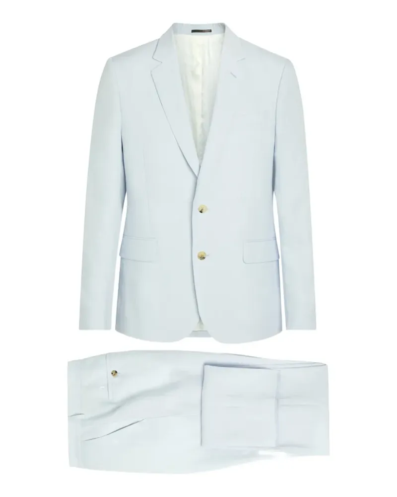 Paul Smith notch-lapel single-breasted suit - Blau Blau