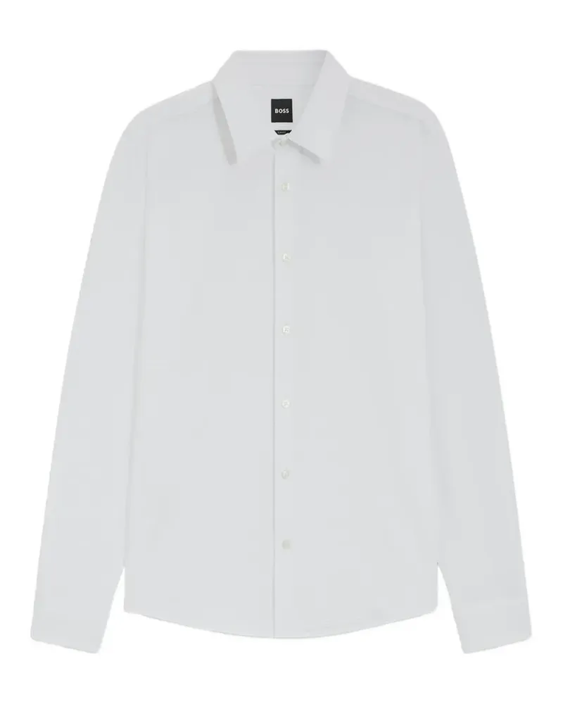 HUGO BOSS long-sleeve button-down shirt - Weiß Weiß