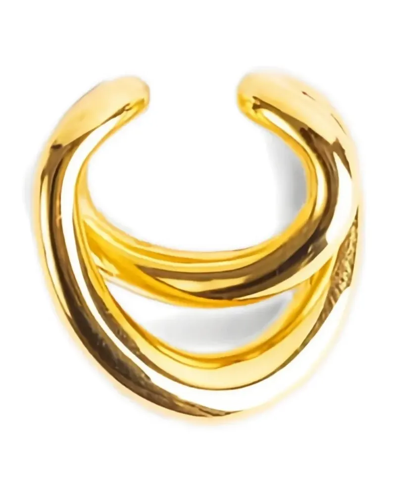 Charlotte Chesnais Initial Ear Cuff - Gold Gold