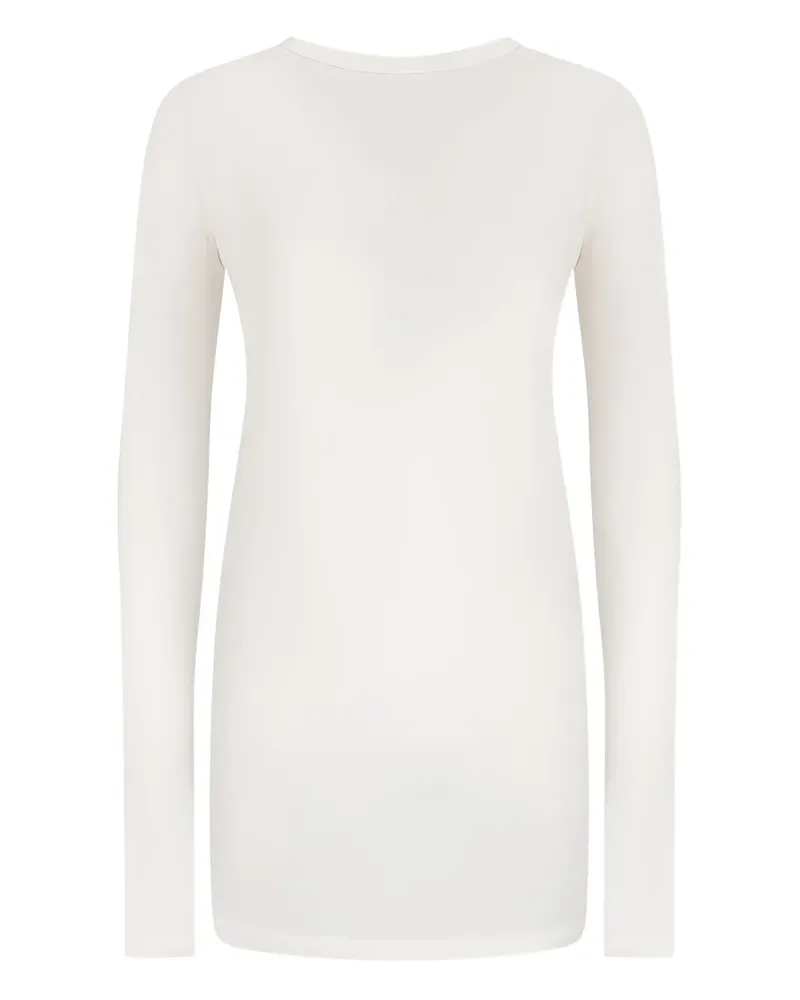 Destin Klassisches Langarmshirt - Weiß Weiß