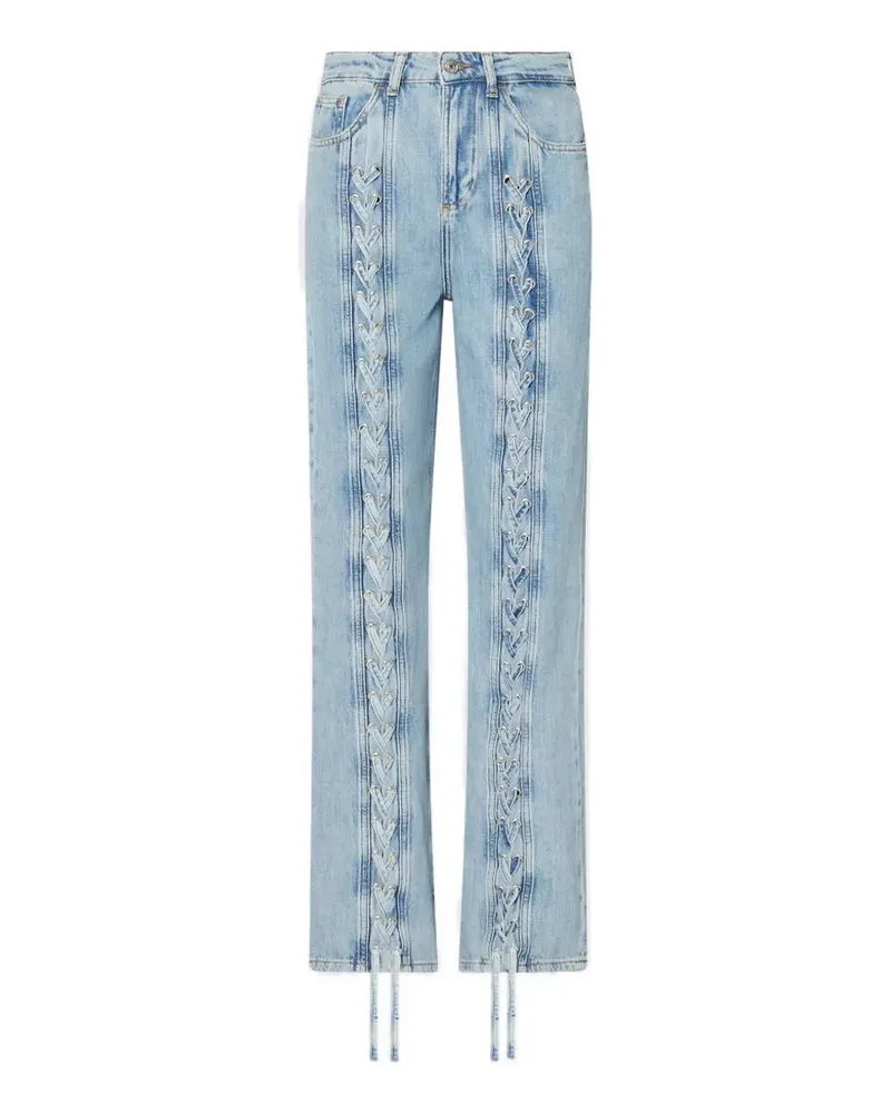 Liu Jo braided jeans - Blau Blau