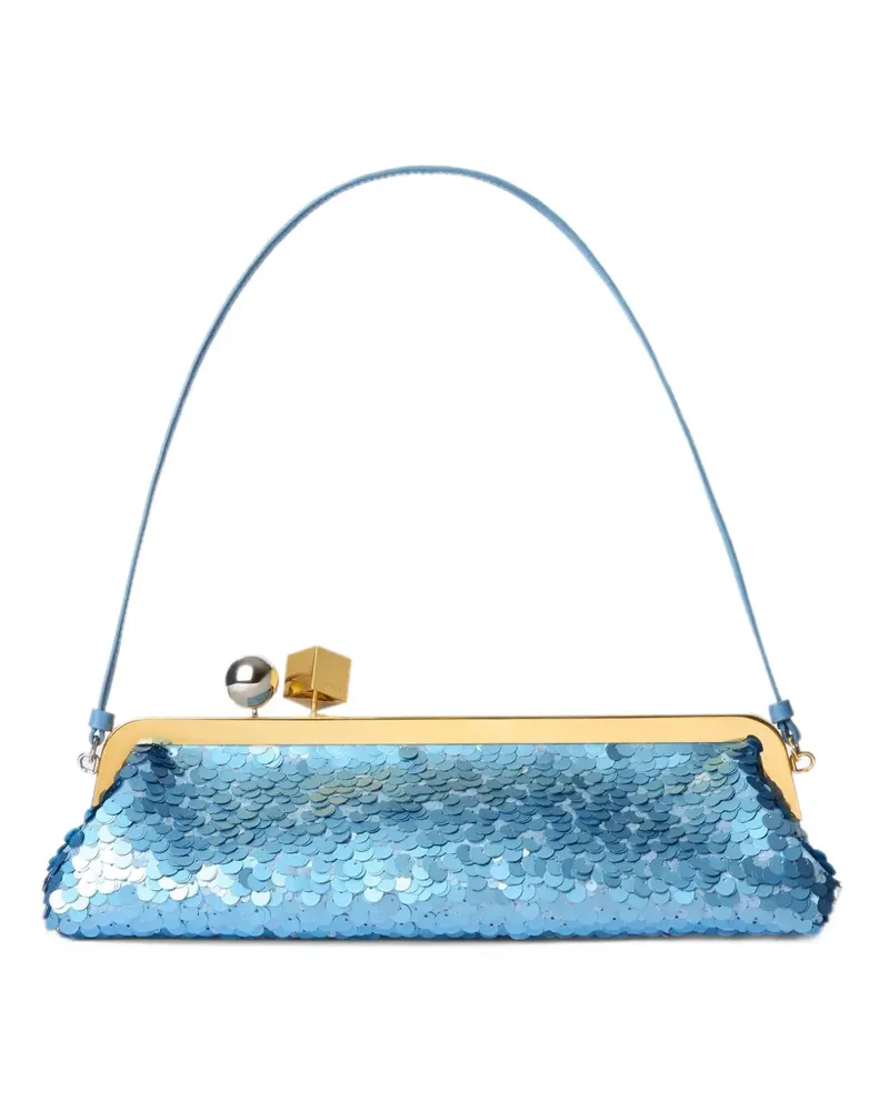 Jacquemus The Salon clutch - Blau Blau