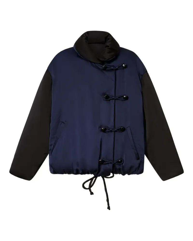 Isabel Marant Bleza silk-satin puffer jacket - Blau Blau
