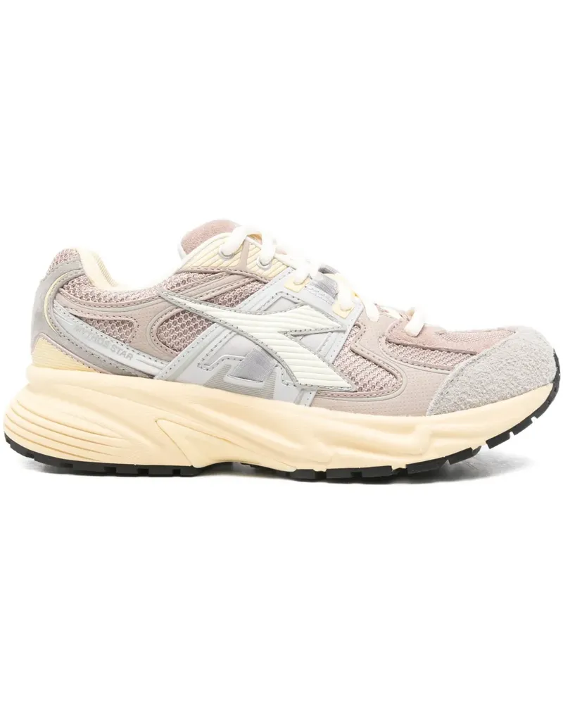 Diadora Mythos Star suede panelled sneakrs - Blau Blau