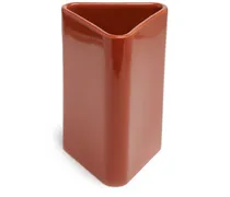 Große Canvas-Vase - Braun