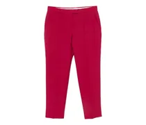 pressed-crease tailored trousers - Rosa