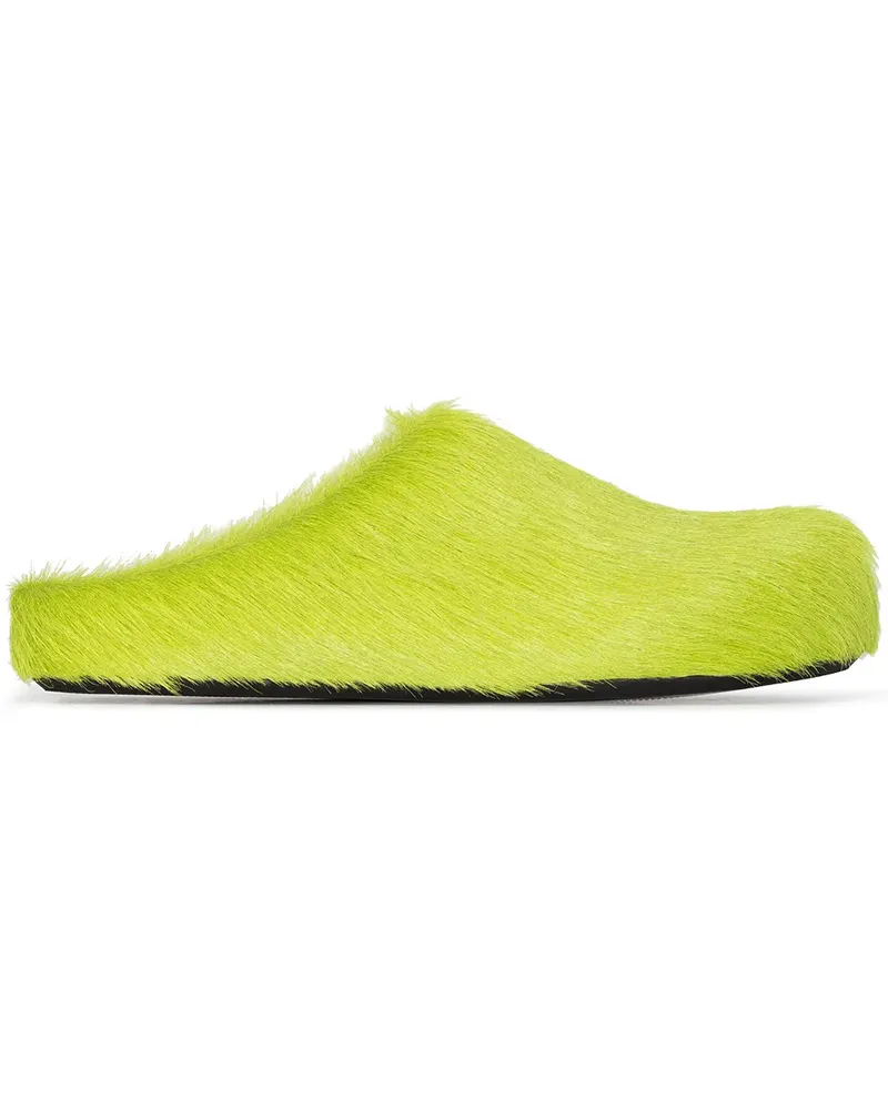 Marni Runde Mules - Grün Grün