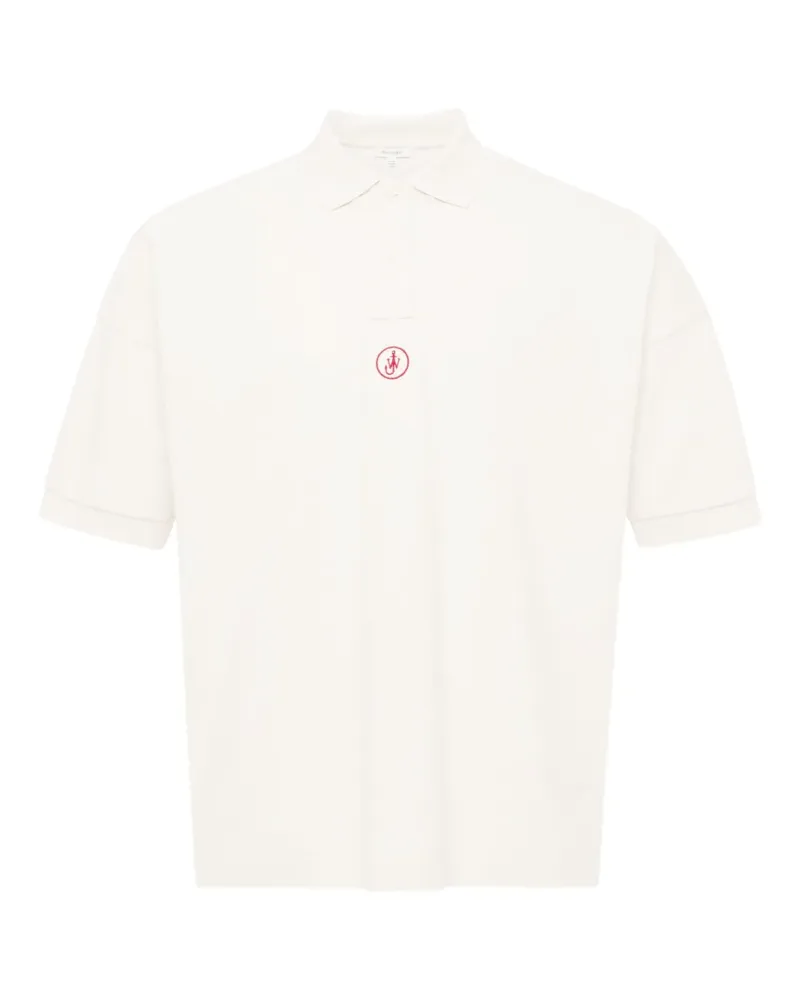 J.W.Anderson Poloshirt mit Logo-Stickerei - Nude Nude