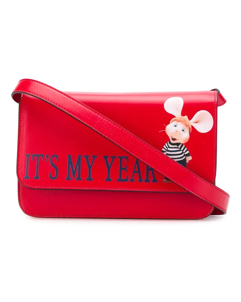 Alberta Ferretti It's My Year' Handtasche - Rot Rot