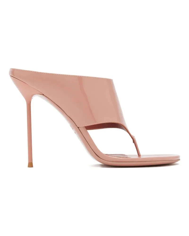 Paris Texas Lidia stiletto heel thong sandals - Rosa Rosa