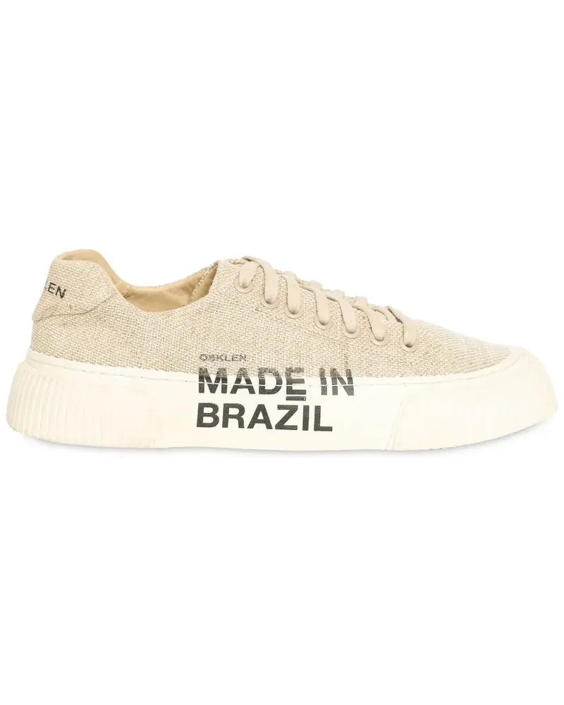 Osklen Creeper Made in Brazil Sneakers - Nude Nude