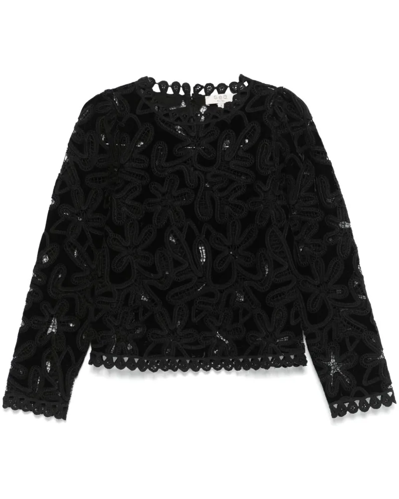 Sea Alice Bluse - Schwarz Schwarz
