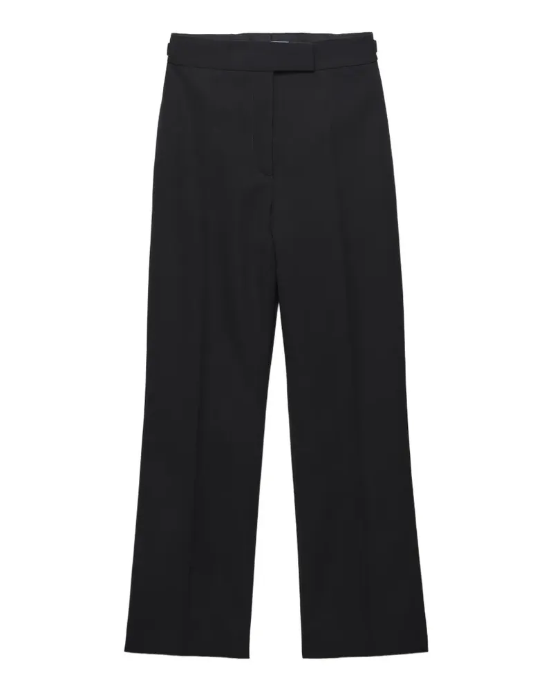 Prada Hose aus Gabardine - Schwarz Schwarz