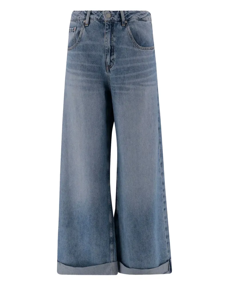 Adriano Goldschmied Jeans mit umgeschlagenem Saum - Blau Blau