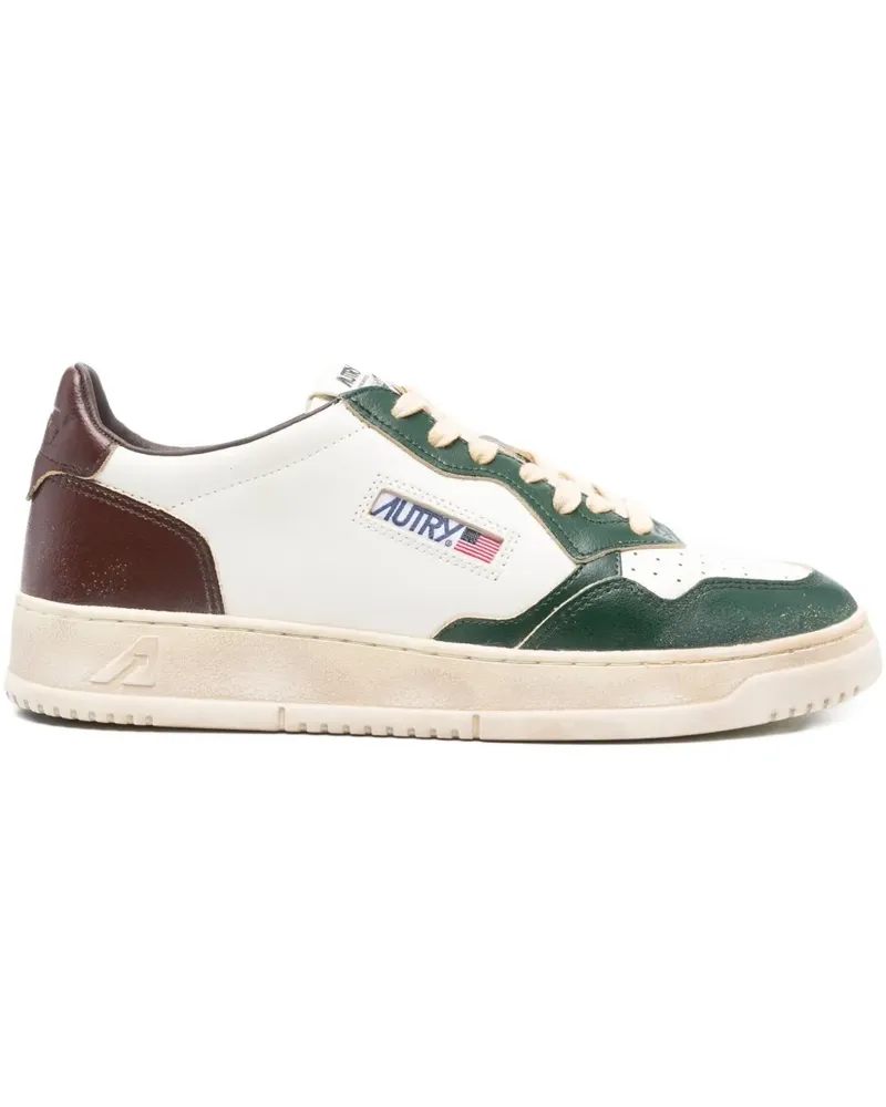 AUTRY Sneakers mit Ledereinsätzen - Weiß Weiß