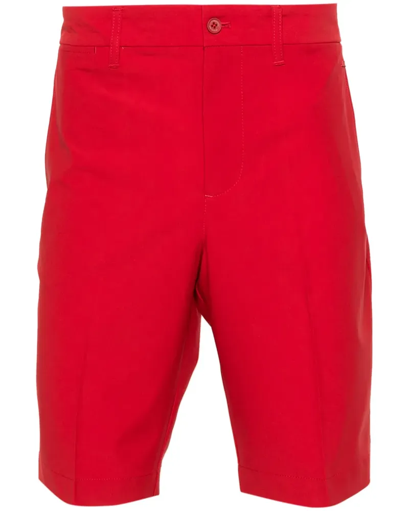 J.Lindeberg Geknöpfte Shorts mit Bügelfalten - Rot Rot