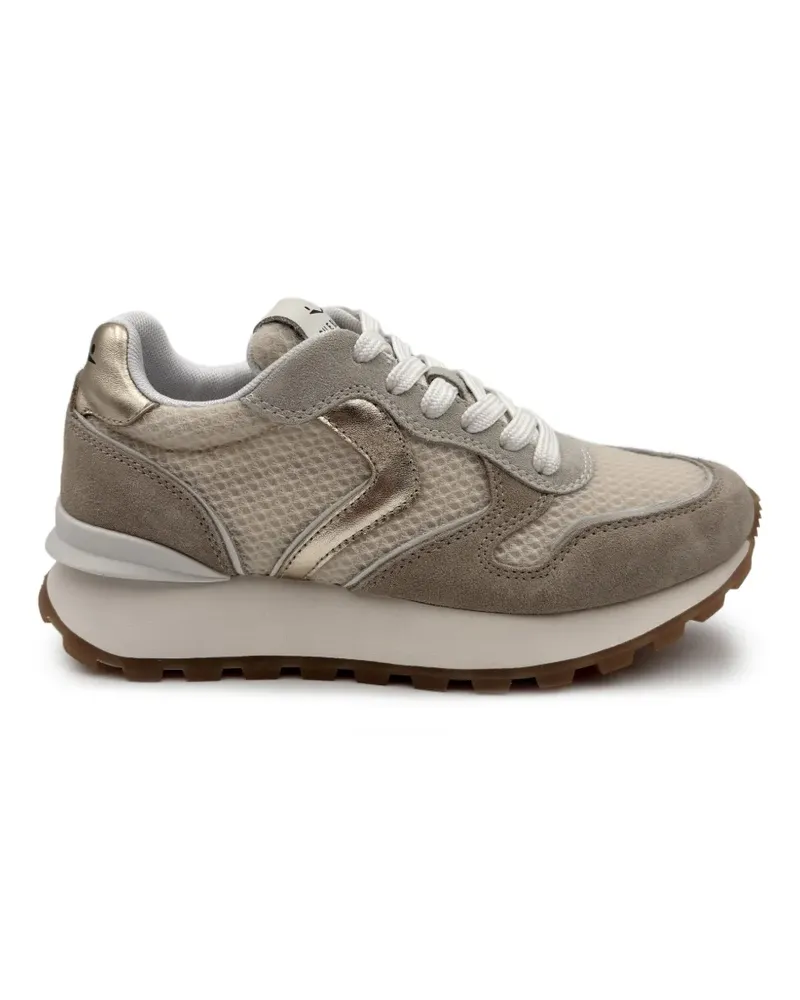 Voile Blanche Paris Sneakers aus Wildleder - Nude Nude