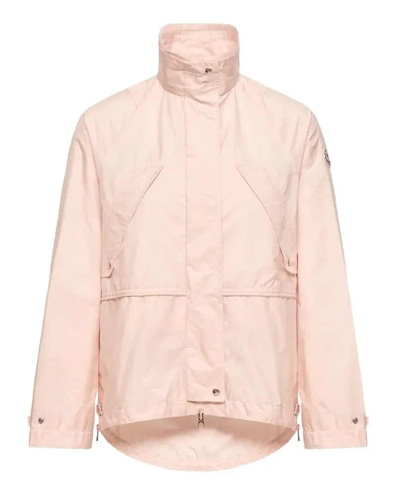 Moncler Reghena Oversized-Jacke mit Kordelzug - Rosa Rosa