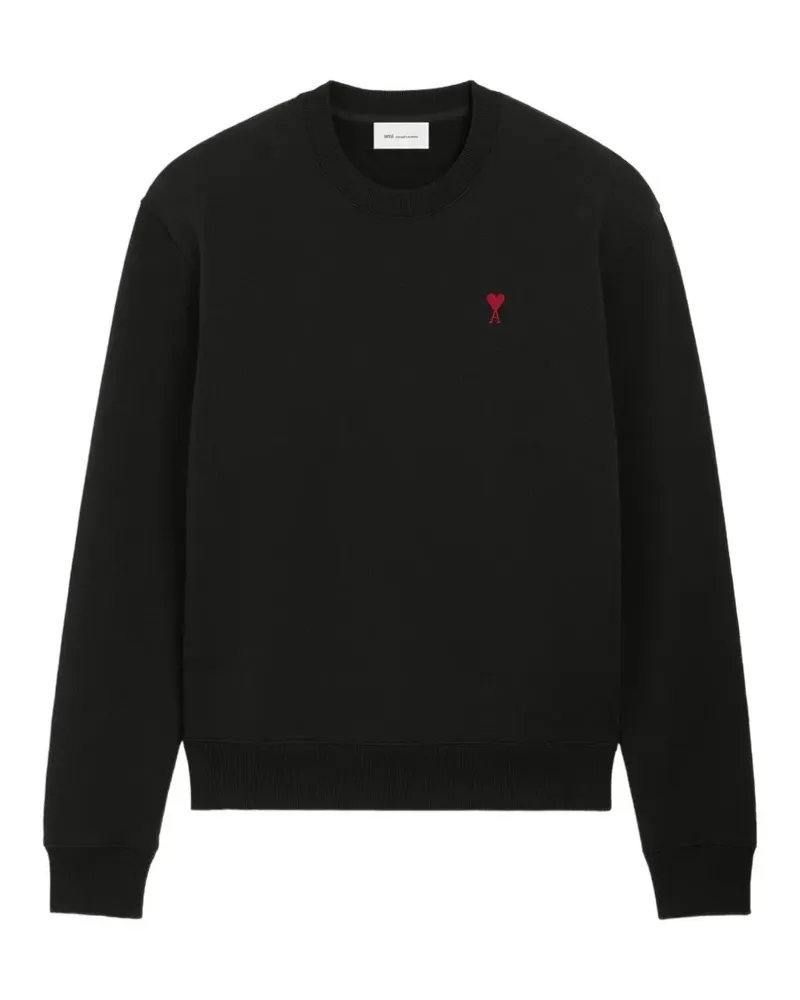 AMI Paris Ami de Coeur Sweatshirt - Schwarz Schwarz