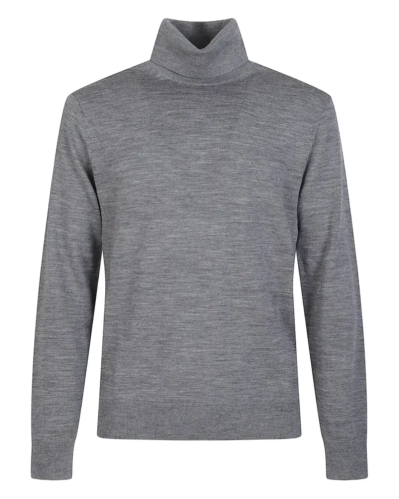 Michael Kors Merinopullover mit Rollkragen - Grau Grau