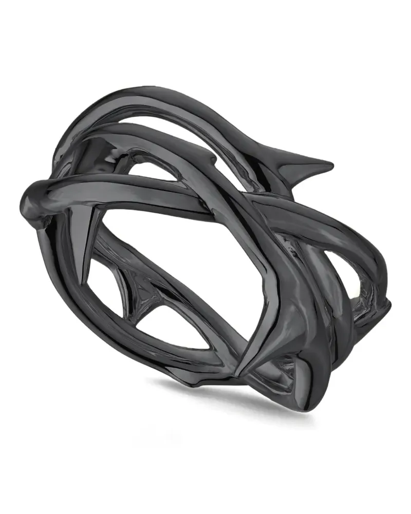 Shaun Leane Rose Thorn Dreifachring - Schwarz Schwarz
