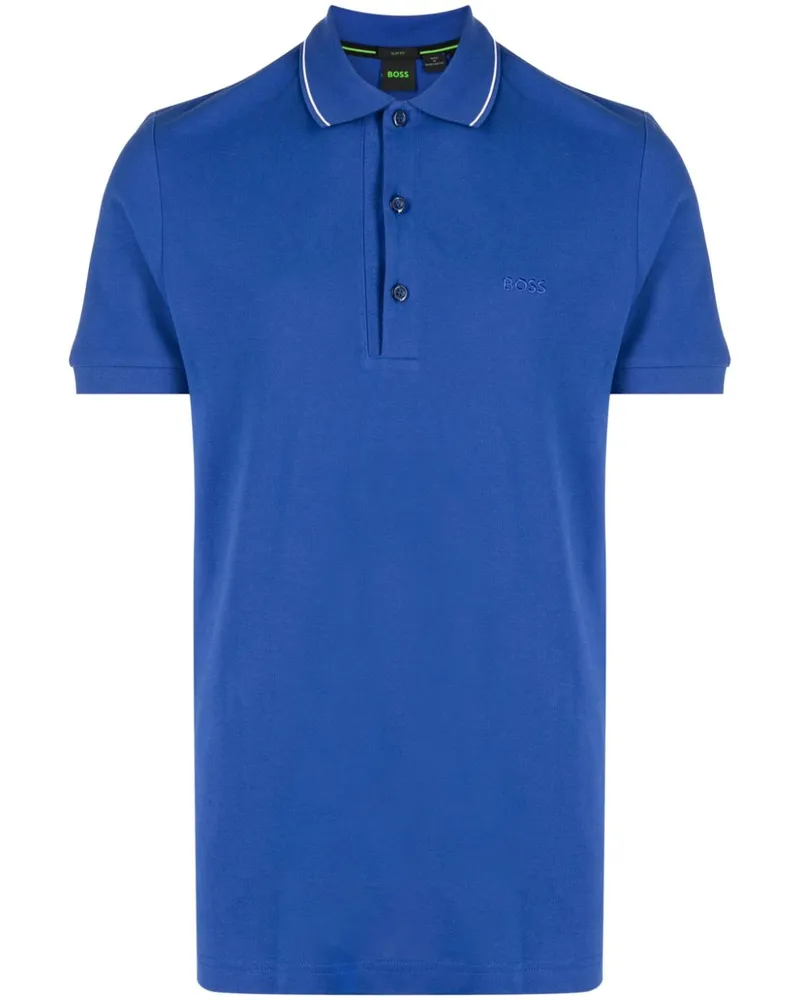 HUGO BOSS Paule Poloshirt - Blau Blau