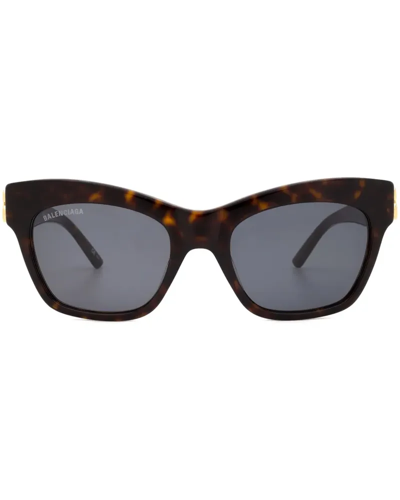 Balenciaga Cat-Eye-Sonnenbrille in Schildpattoptik - Braun Braun