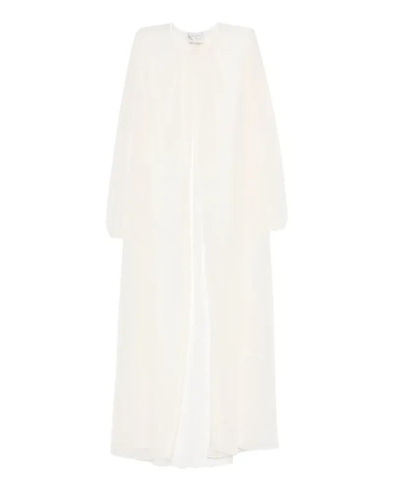 forte_forte long-sleeved coat - Weiß Weiß