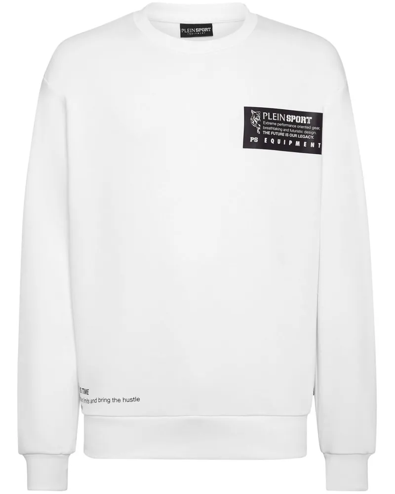 Philipp Plein Sweatshirt mit Logo-Print - Weiß Weiß