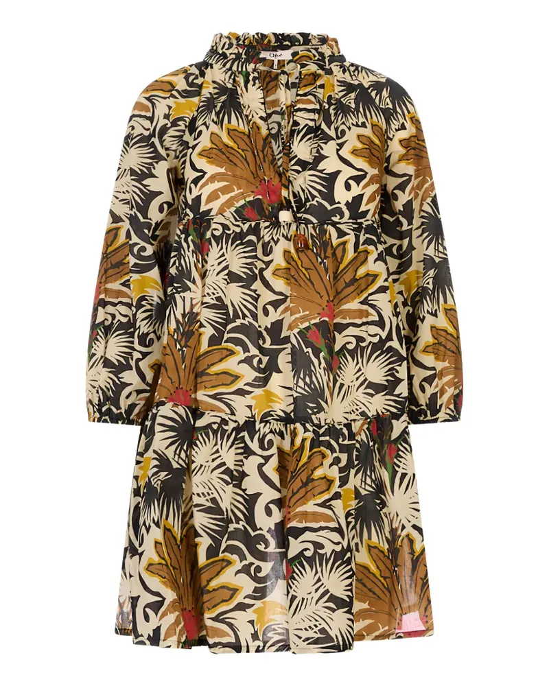 Anjuna embroidered Clara kaftan dress - Mehrfarbig Mehrfarbig