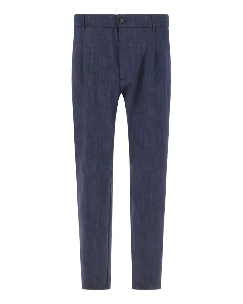 CRUNA Mitte pleated trousers - Blau Blau