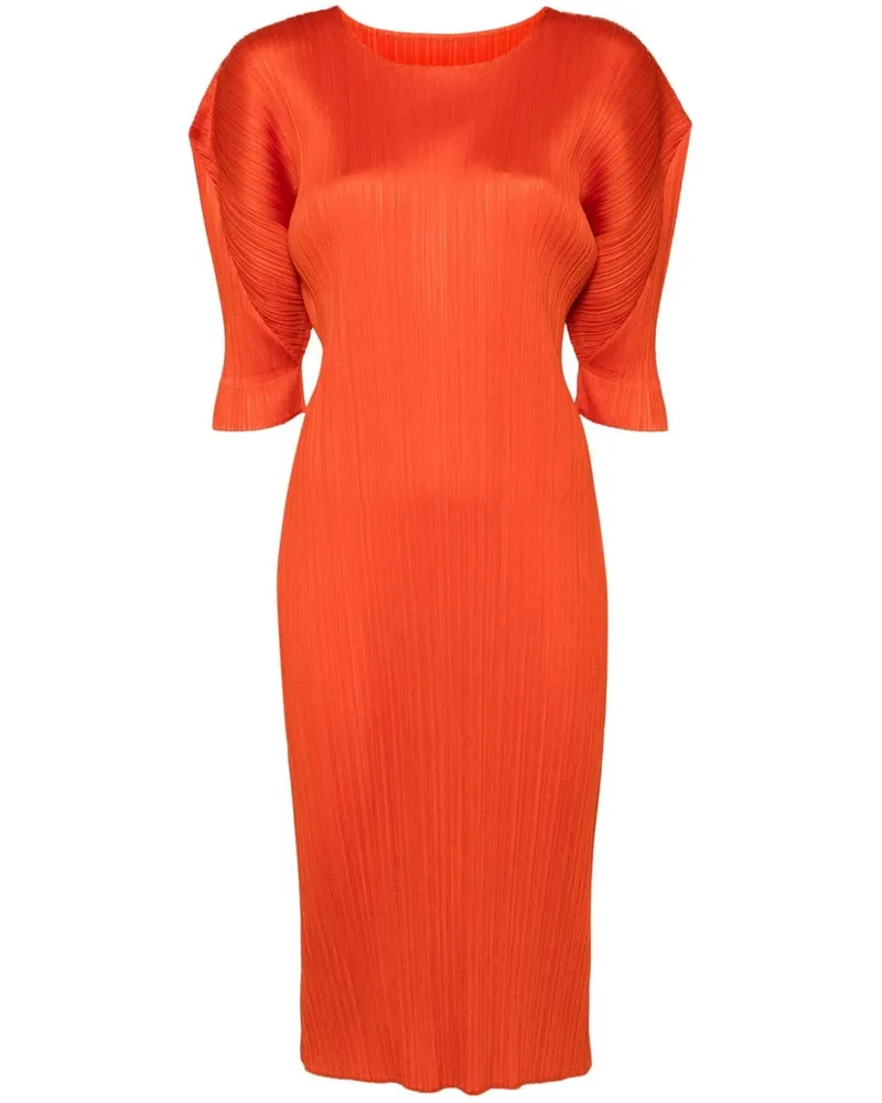 Issey Miyake Monthly Colors: July Midikleid - Orange Orange