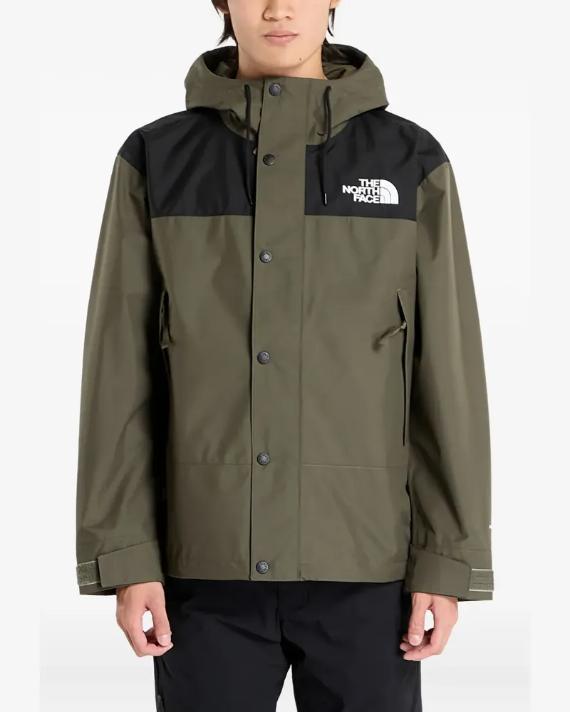 The North Face Jacke mit Logo-Stickerei - Grün Grün
