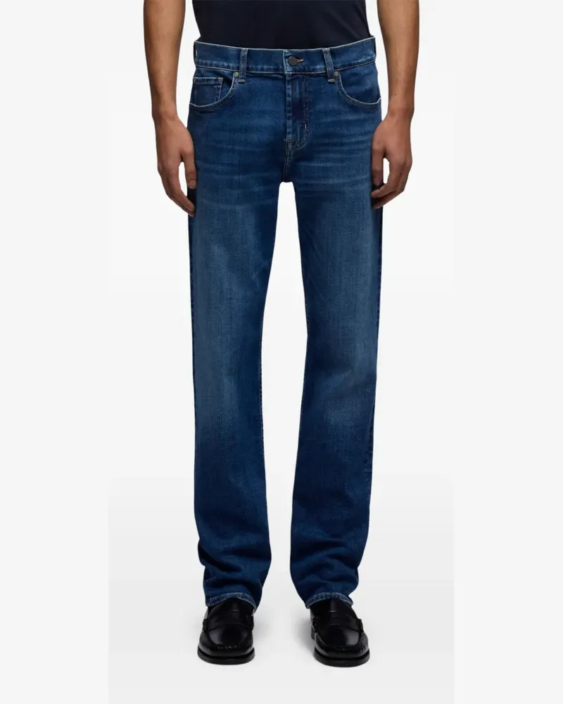 7 for all mankind Slimmy Mirror straight-leg jeans - Blau Blau