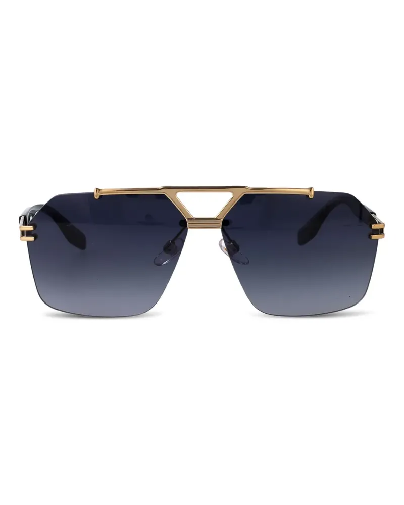 Marc Jacobs 837 Sonnenbrille aus Titan - Schwarz Schwarz