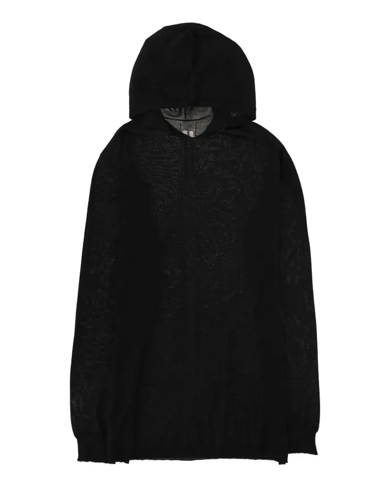 Rick Owens black hoodie - Schwarz Schwarz
