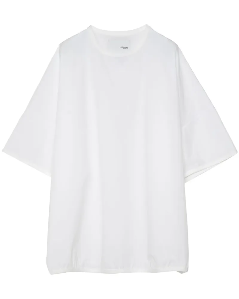 Yoshio Kubo Stretch Big T-Shirt - Weiß Weiß