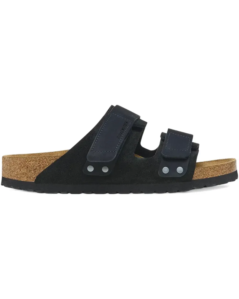 Birkenstock Uji suede sandals - Schwarz Schwarz