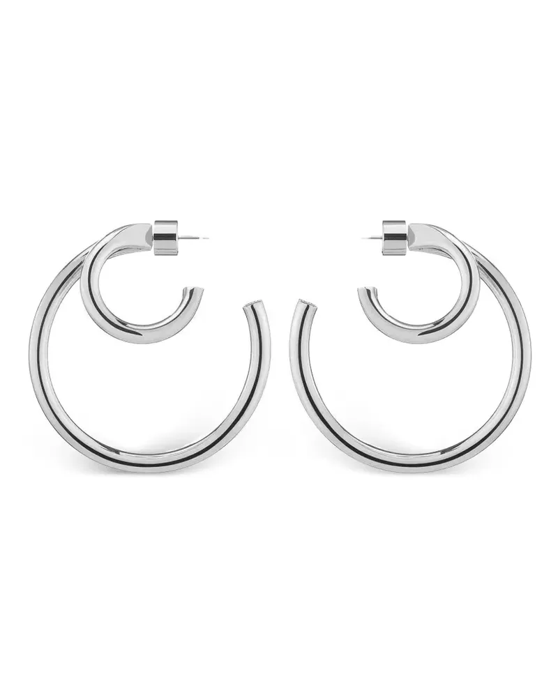 Jennifer Fisher Double Lilly Creolen - Silber Silber