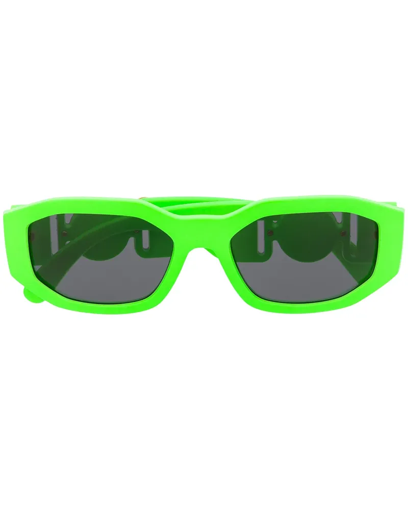 Versace Ovale Sonnenbrille - Grün Grün
