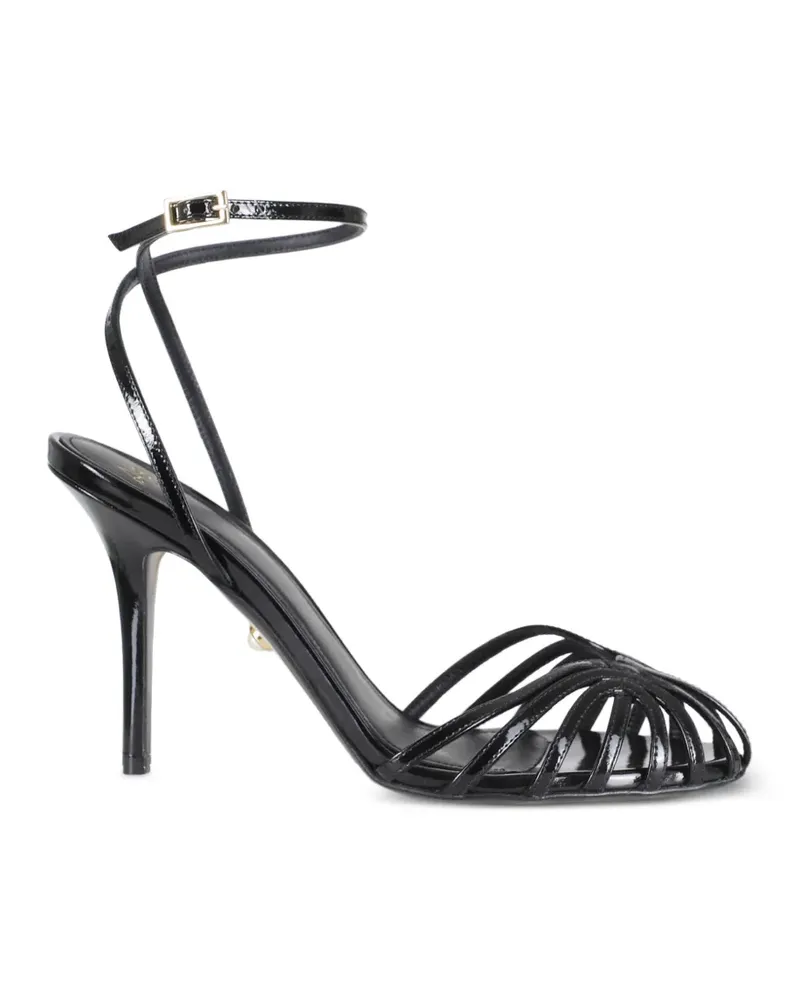 Alevì Ally Pumps mit Knöchelriemen - Schwarz Schwarz