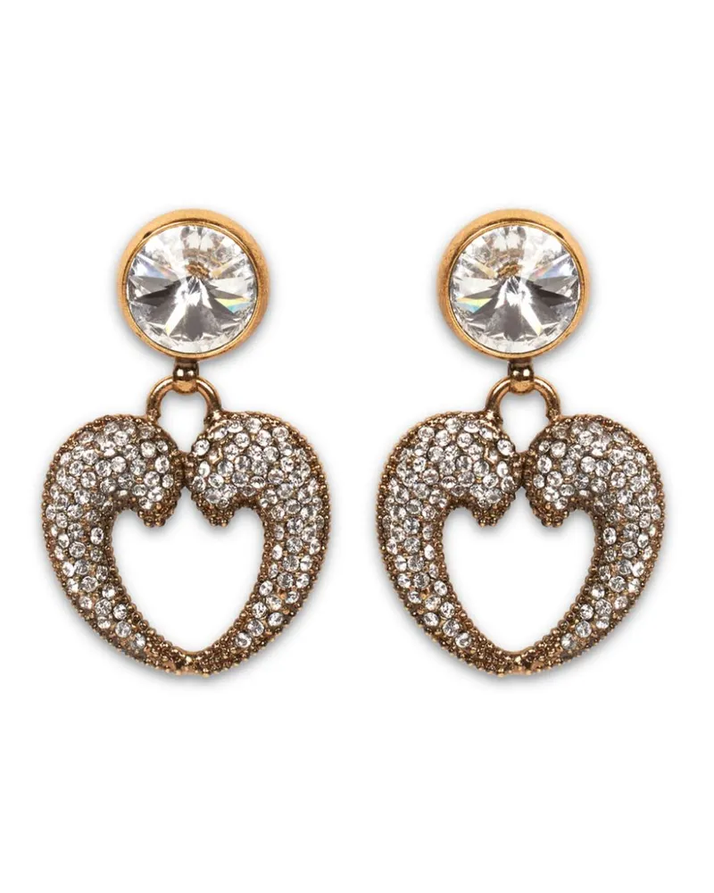 Etro Paisley Heart Ohrringe - Gold Gold