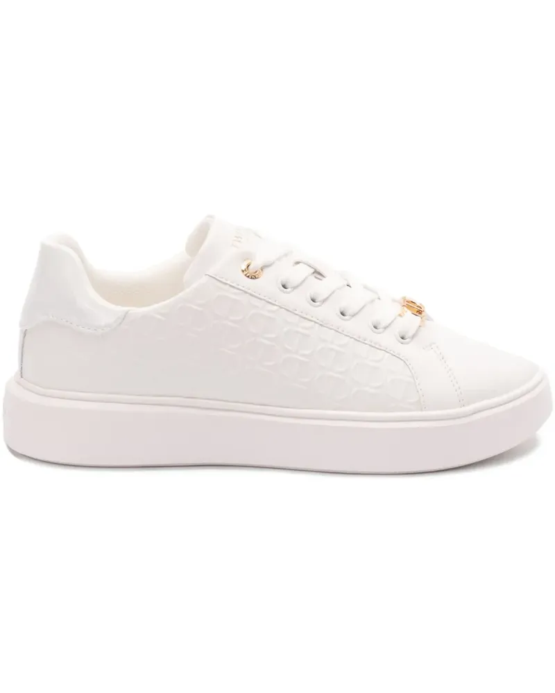 Twin-Set Sneakers aus Leder - Weiß Weiß