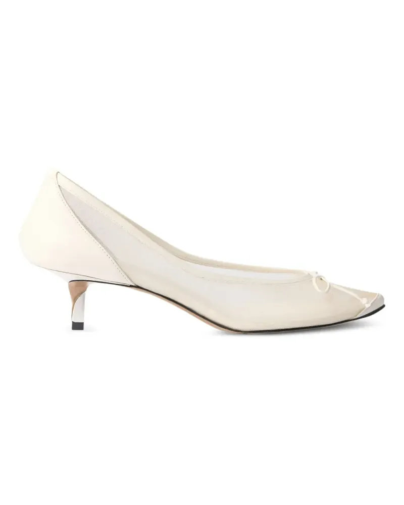 Jacquemus Tourni Pumps mit Absatz - Weiß Weiß