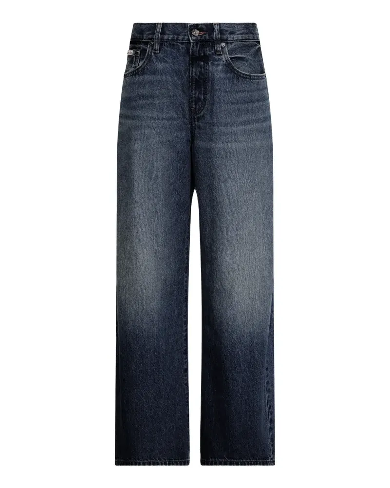 Calvin Klein Wide-Leg-Jeans - Blau Blau