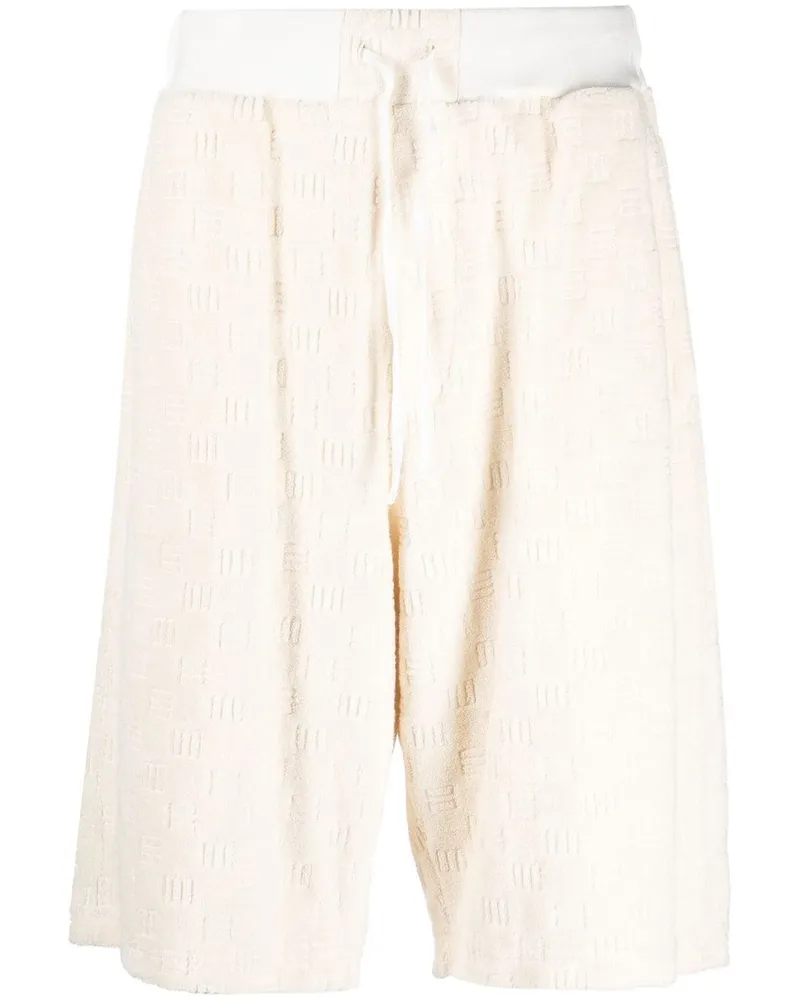 AMBUSH Joggingshorts mit Monogramm - Nude Nude