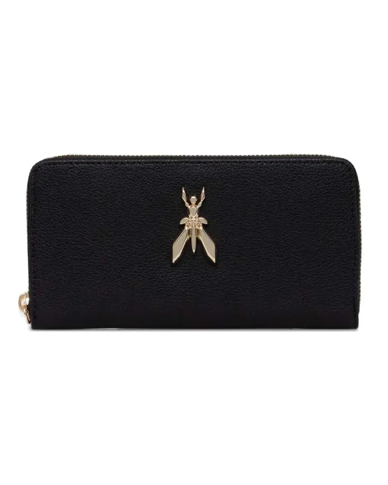 Patrizia Pepe Portemonnaie mit Fly-Motiv - Schwarz Schwarz